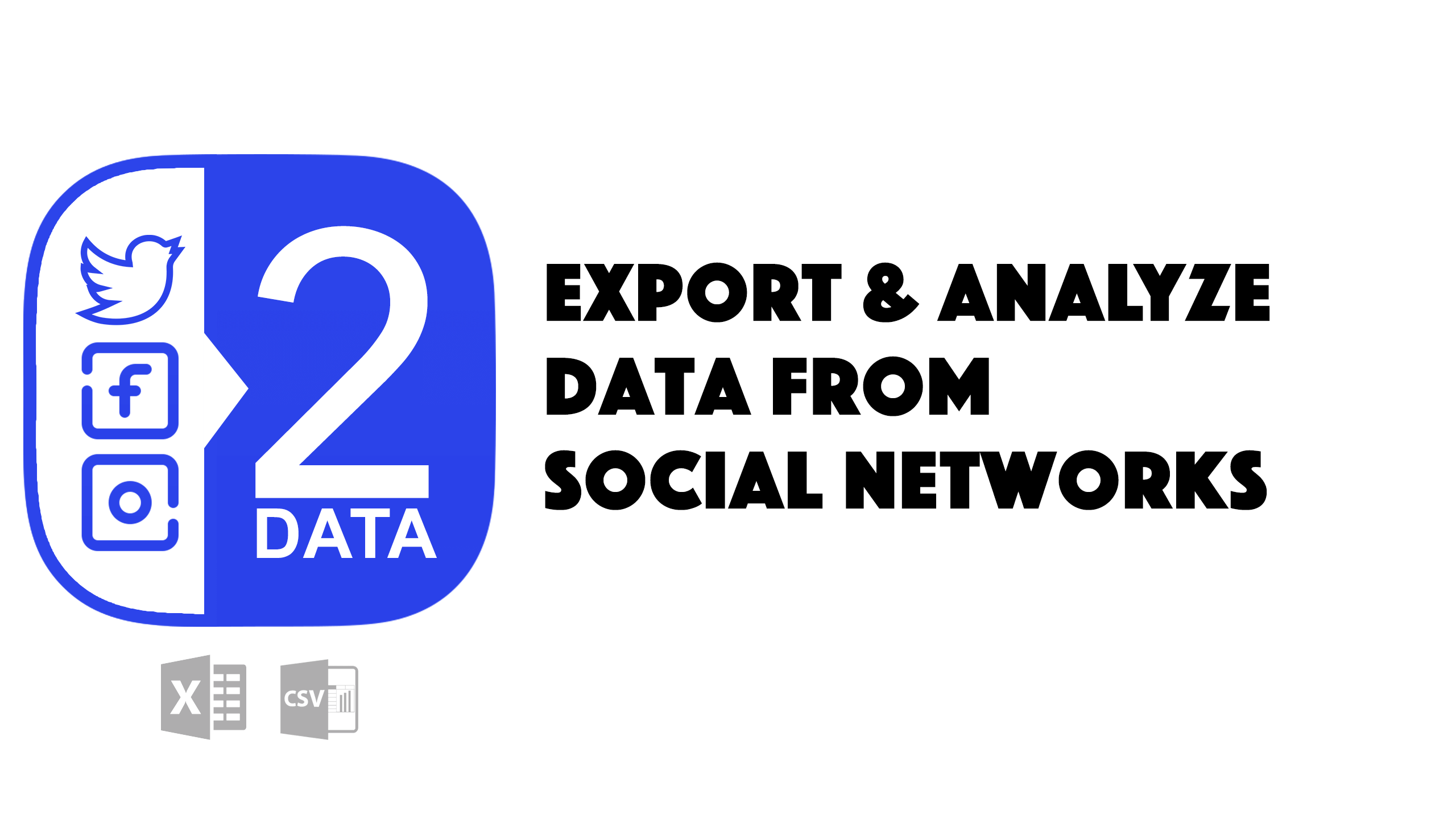 Export instagram data to excel or csv